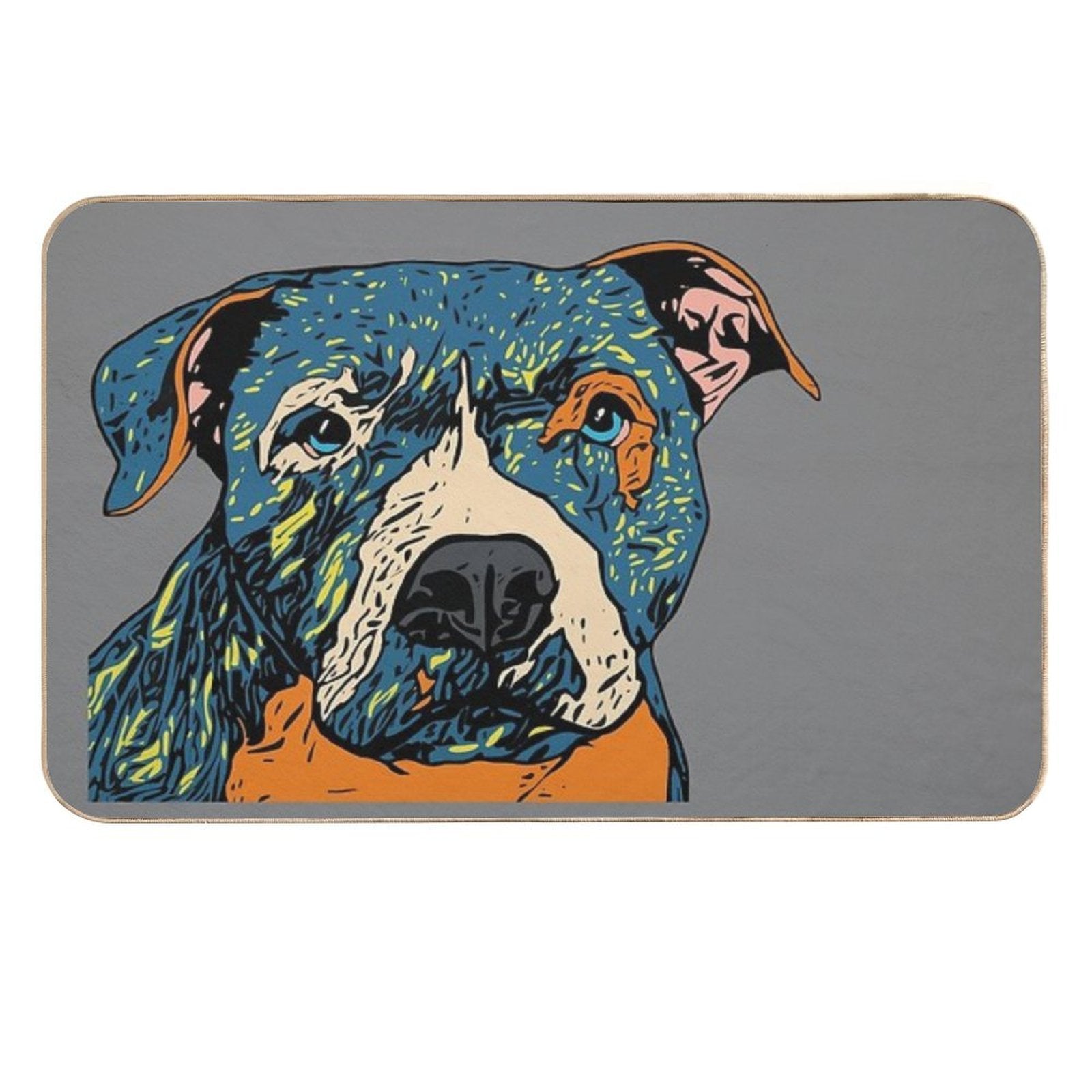BlueStaff  Stain-Proof Bath Mat