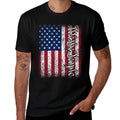 American USA We The People Patriotic Red White Blue  Tagless Design T-Shirt