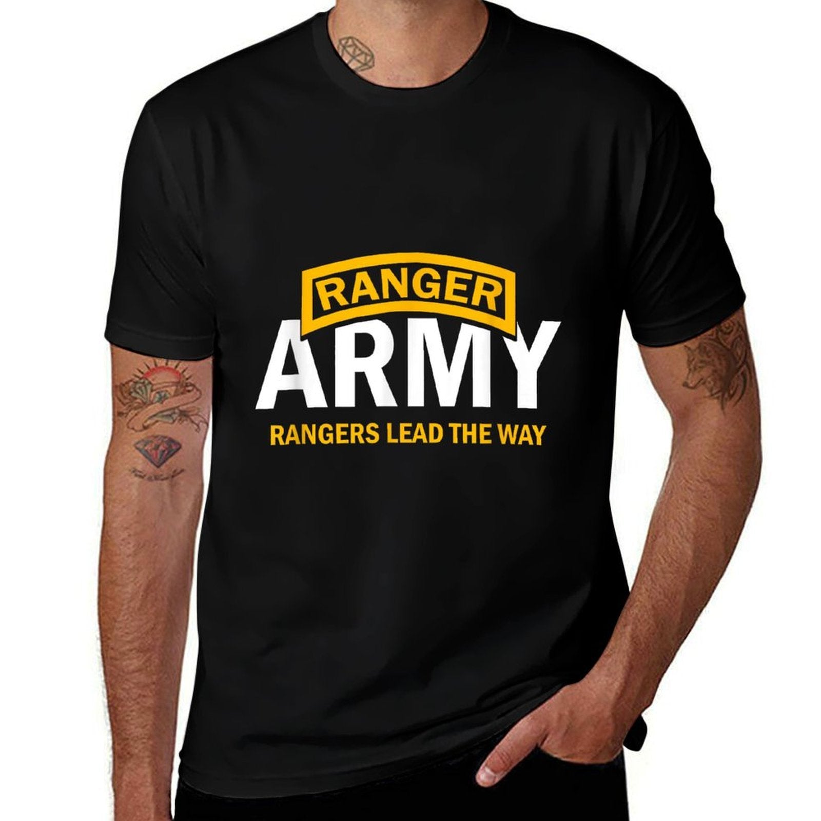 Ranger Army Rangers Lead The Way  Quick-drying T-Shirt