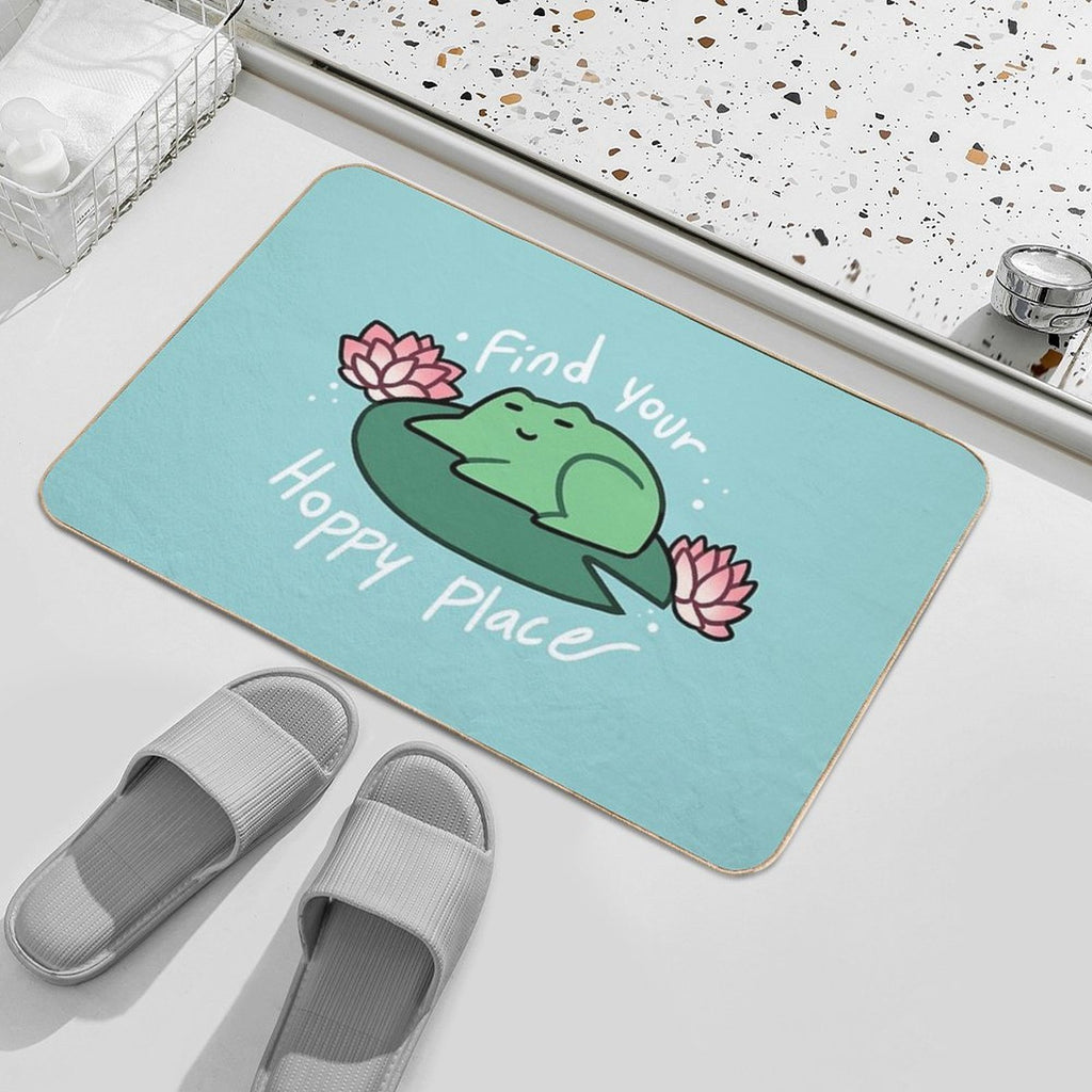 Find Your Hoppy Place  Toxin-Free Bath Mat