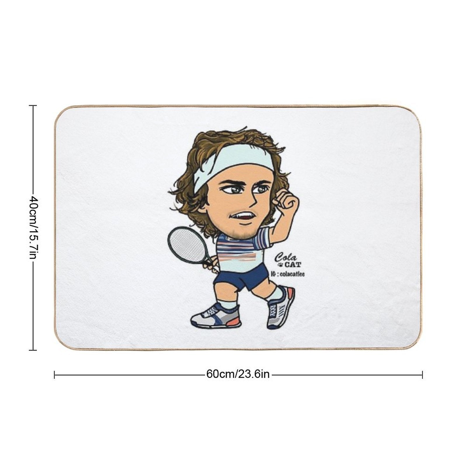 Alexander Zverev  Versatile Bath Mat