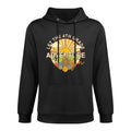 Let The 4th Grade Adventure Begin Back To School Funny Cotton-Polyester Blend Hoodie