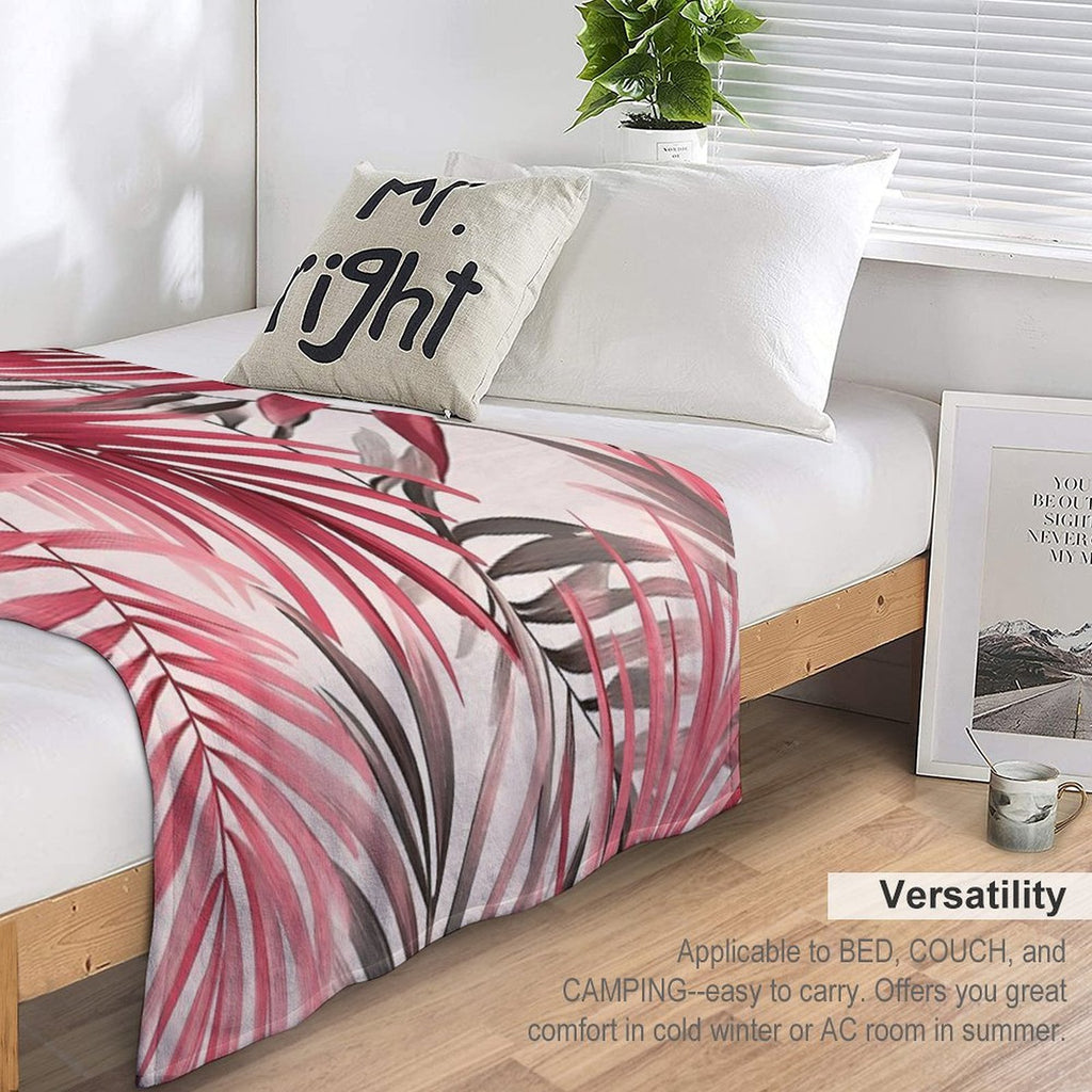 Fleur Fantasia Anti-pilling Throw Blanket