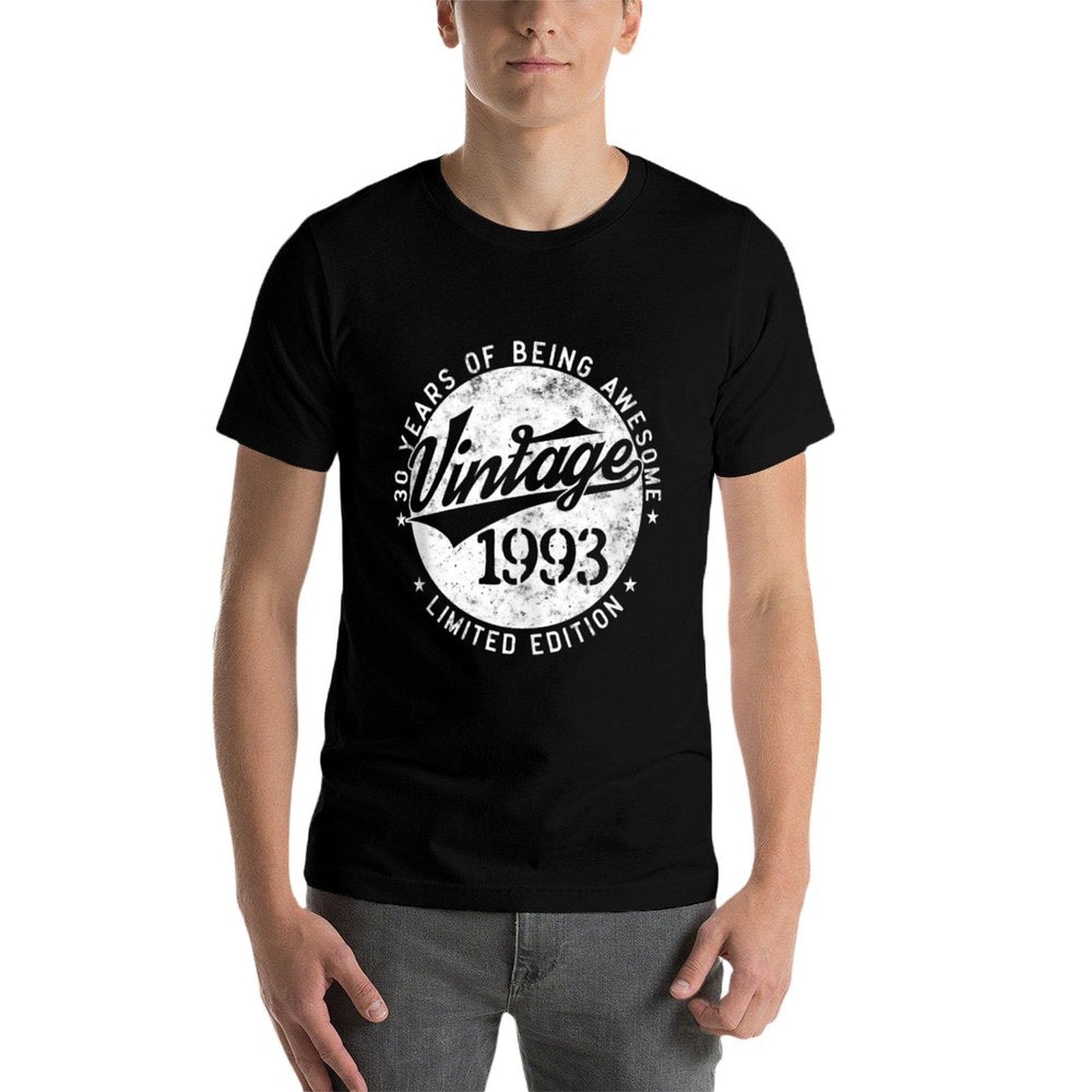 30 Year Old Gifts Vintage 1993 Limited Edition 30th Birthday  Fade-proof Color T-Shirt