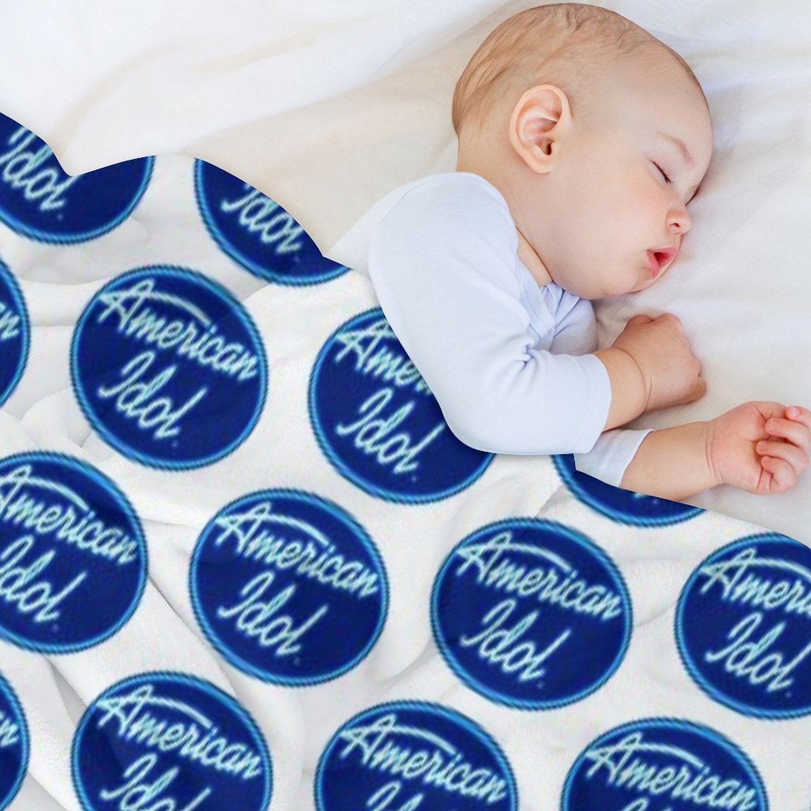 American Idol Sticker Velvety-soft Throw Blanket