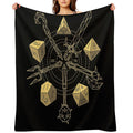Dungeons & Dragons - Choose Your Weapon Multi-functional Throw Blanket
