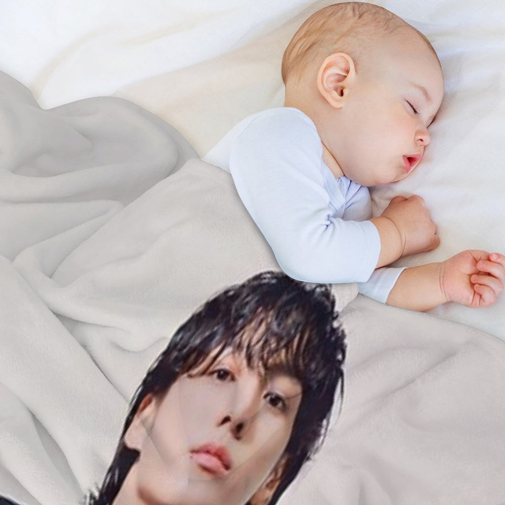 Bts Jungkook Velvety-soft Throw Blanket