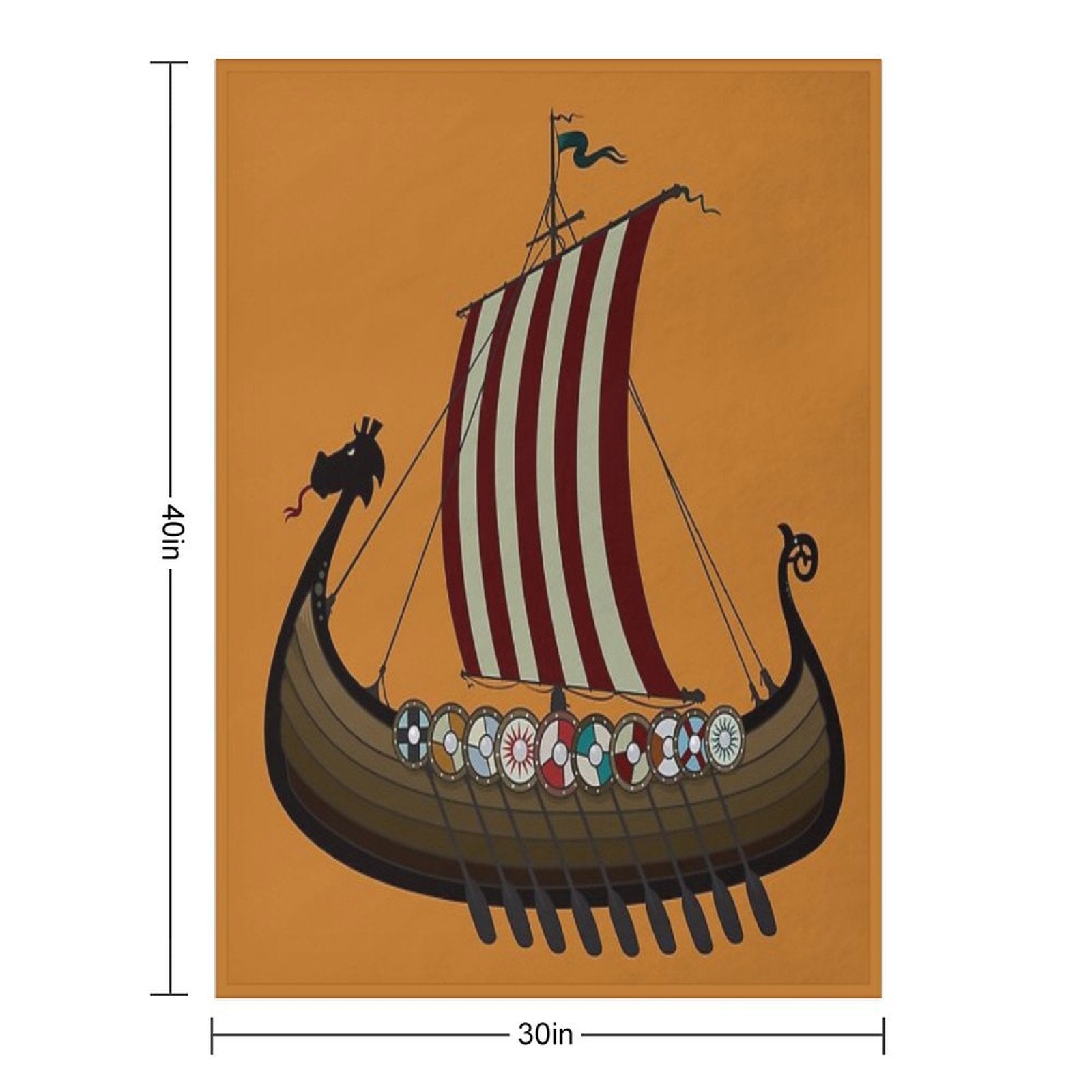 Vikings Comfort Throw Blanket