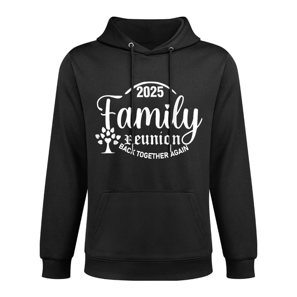 Family Reunion Back Together Again Funny Family Reunion 2025 Relaxed Fit Hoodie