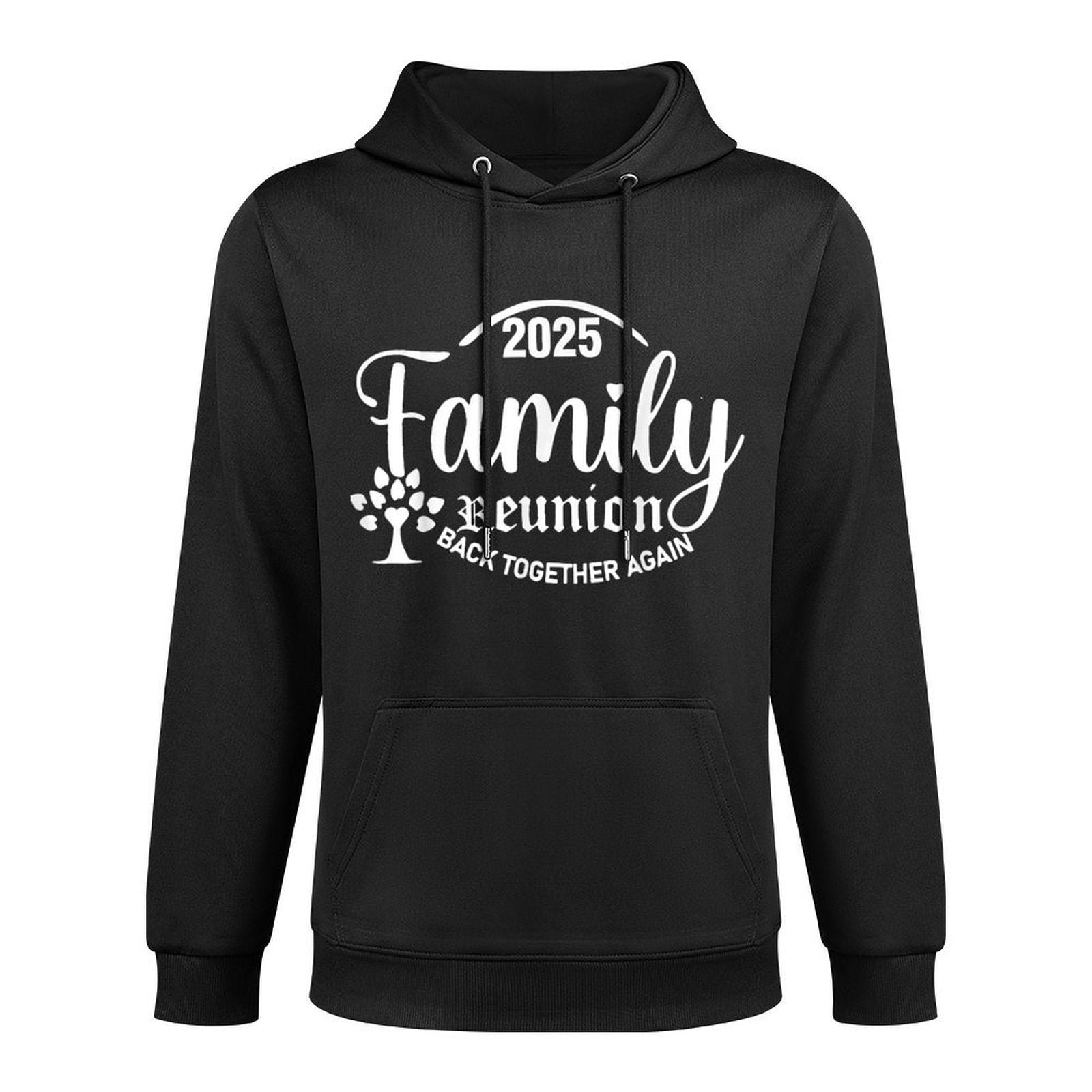 Family Reunion Back Together Again Funny Family Reunion 2025 Relaxed Fit Hoodie