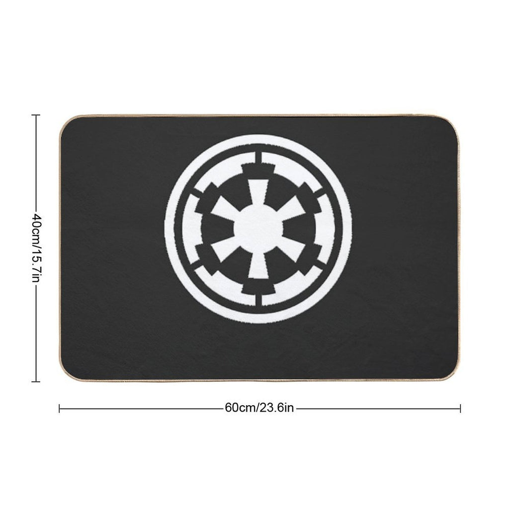 Empire Emblem Retro Active  Easy Maintenance Bath Mat