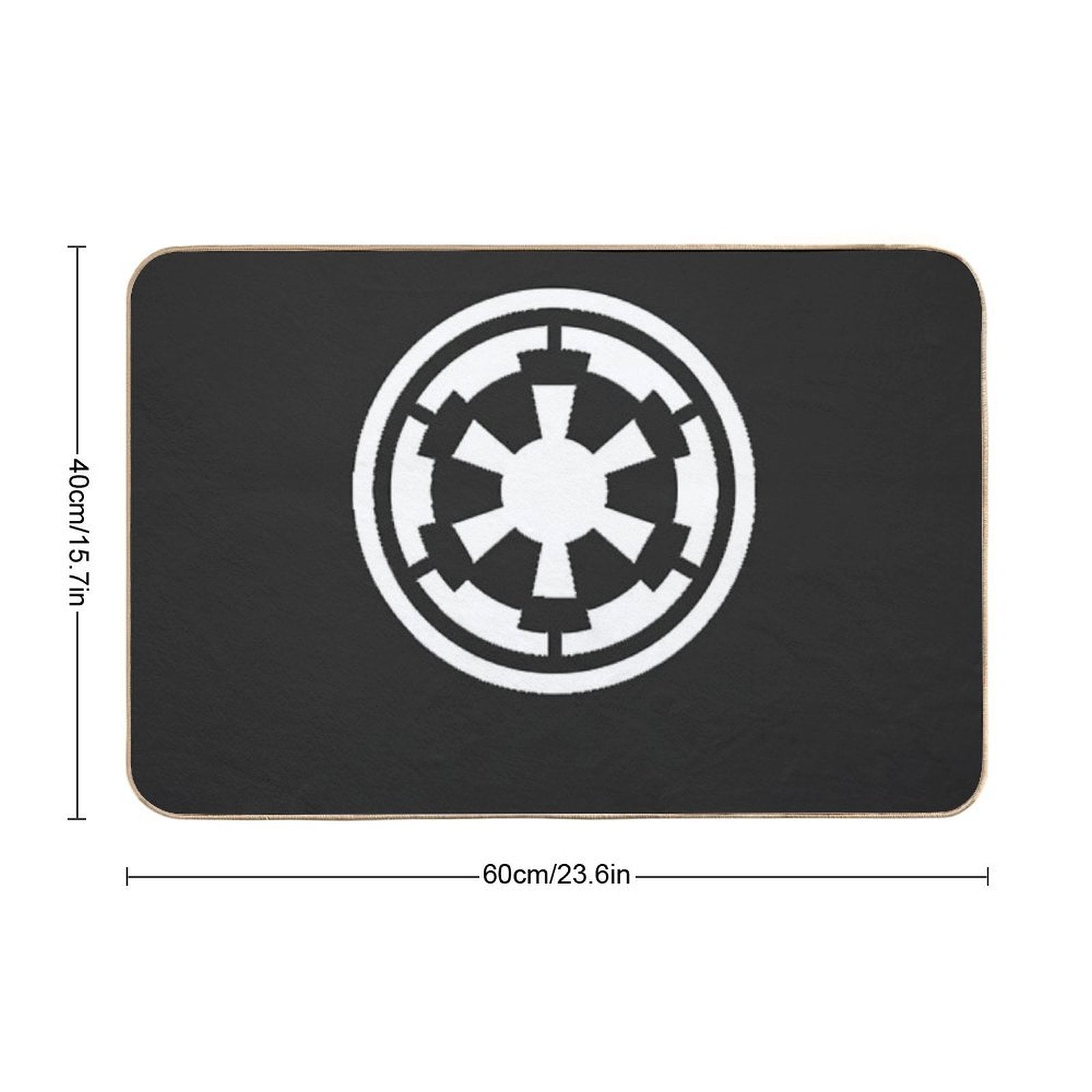Empire Emblem Retro Active  Easy Maintenance Bath Mat