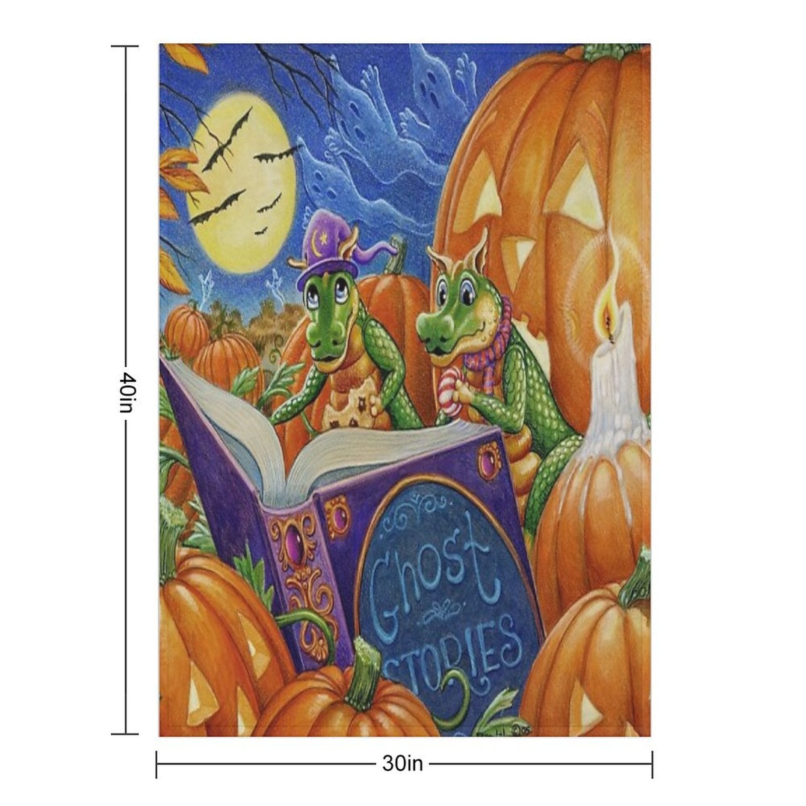 Ghost Stories Anti-pilling Throw Blanket