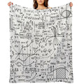 Math Equations And Mathematical Patterns Versatility Throw Blanket