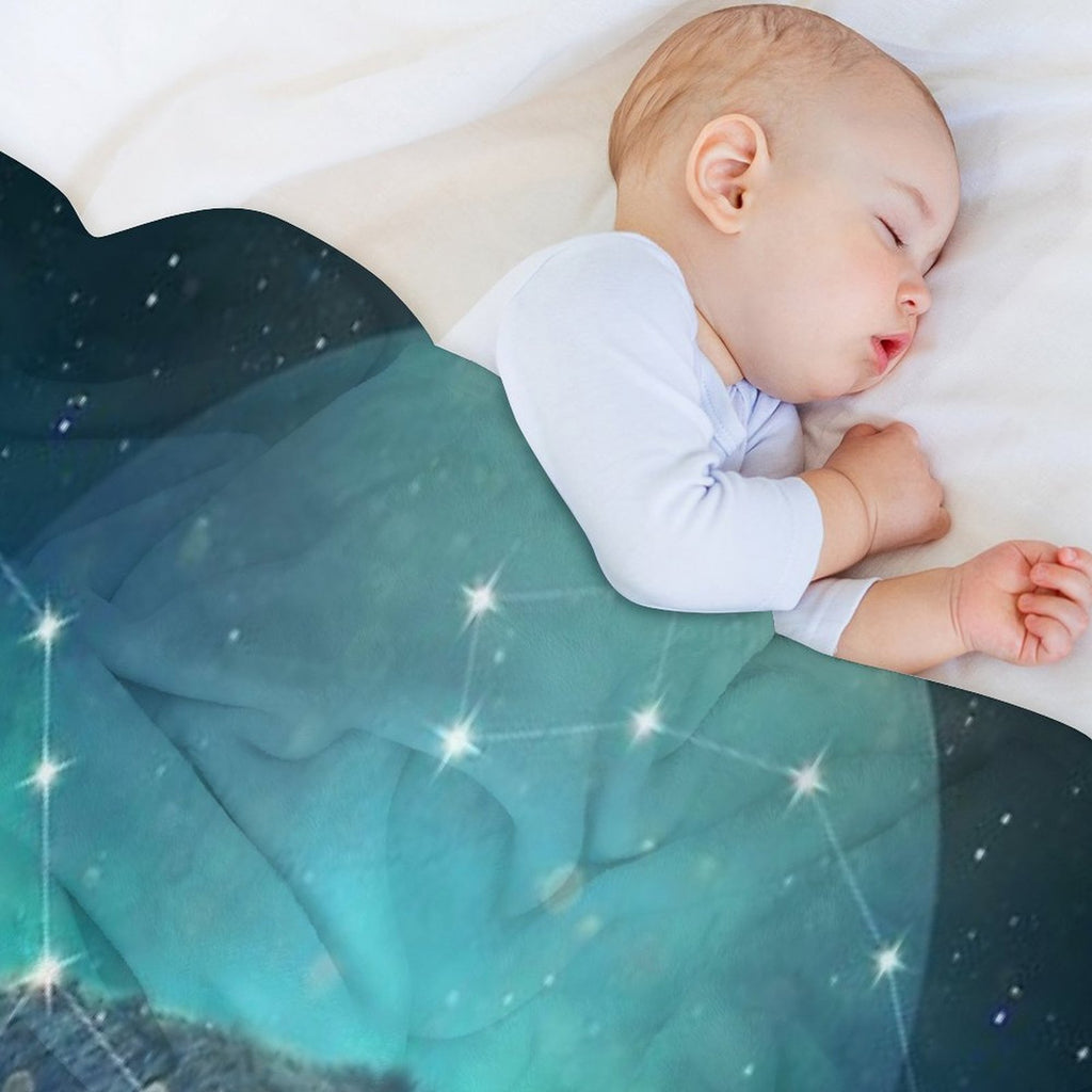 Under The Stars  Ursa Major Versatility Throw Blanket
