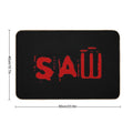 Saw Movie Logo Horror  Rapid-Drying Bath Mat
