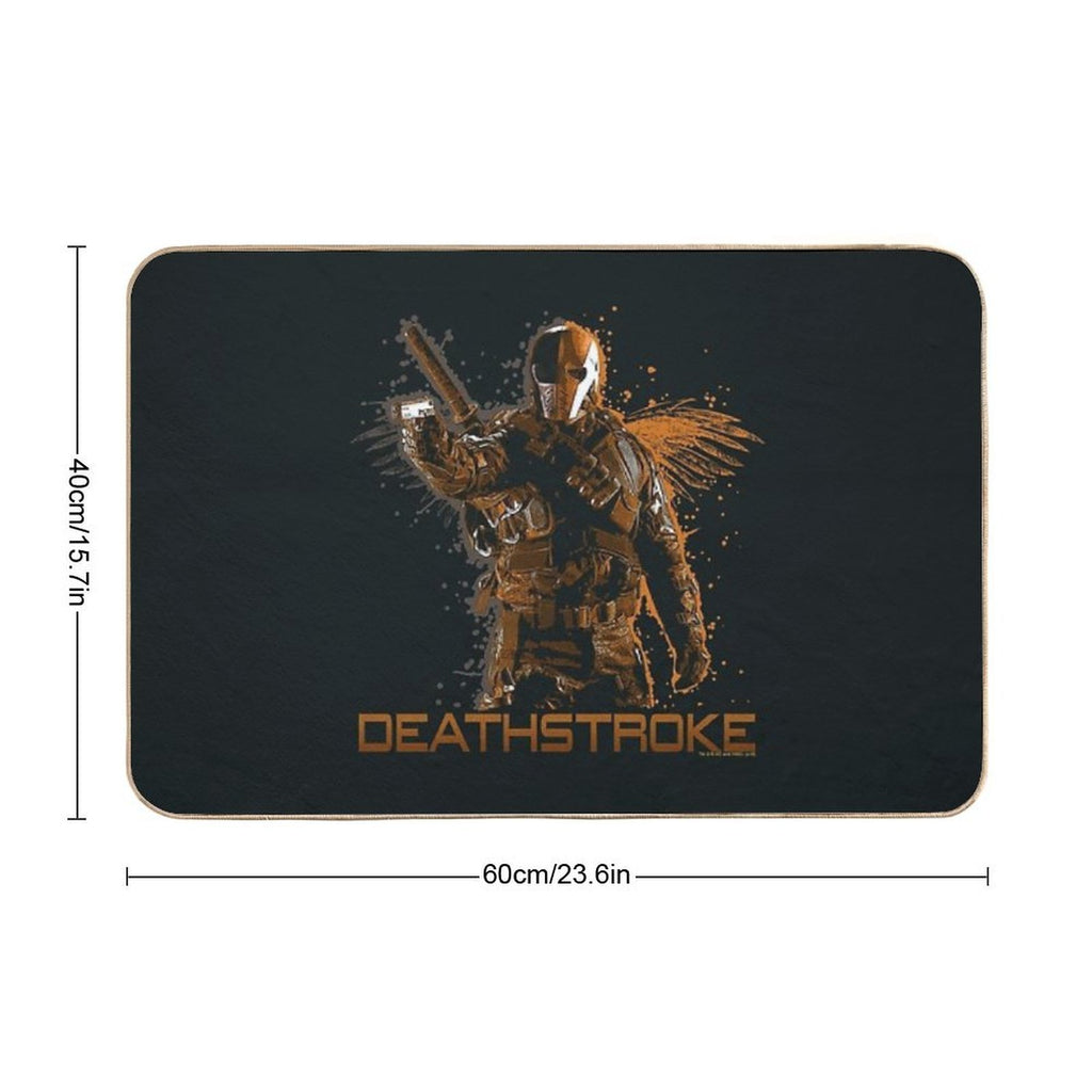ARW128_Arrow Deathstroke  Absorbent Bath Mat