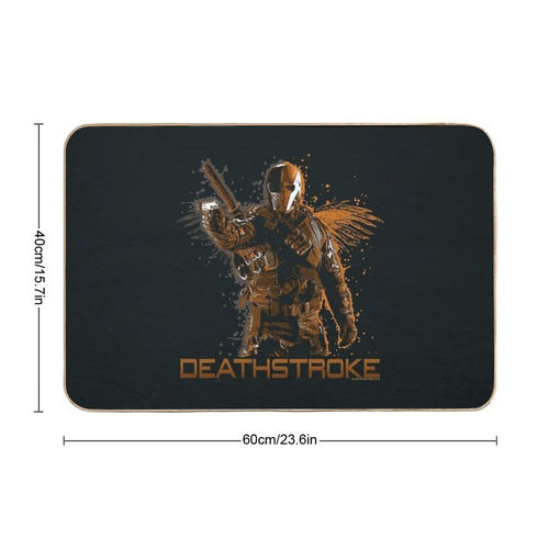 ARW128_Arrow Deathstroke  Absorbent Bath Mat