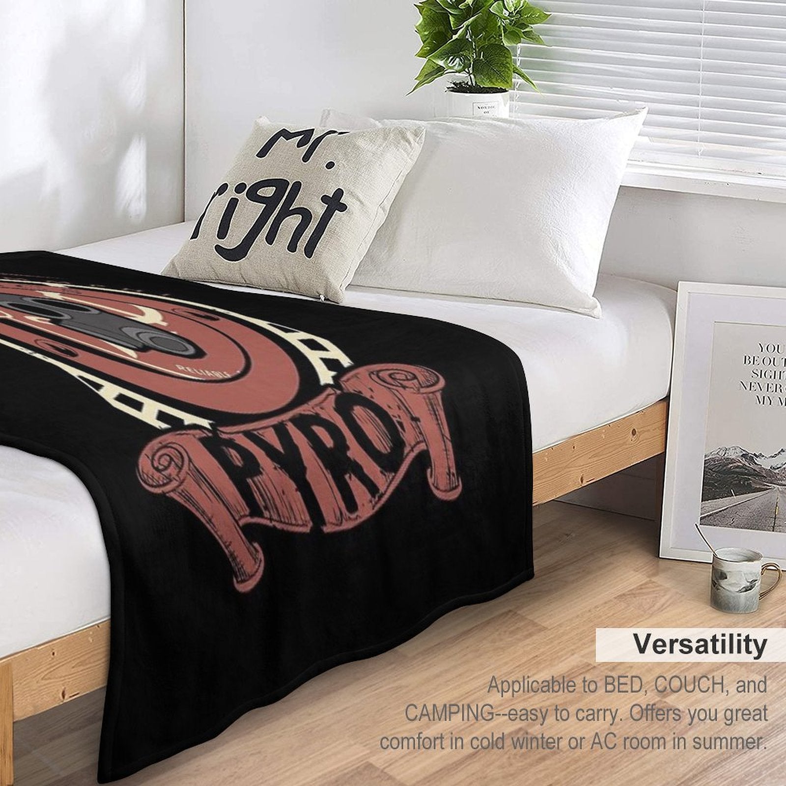 PYRO - RED TEAM Comfort Throw Blanket
