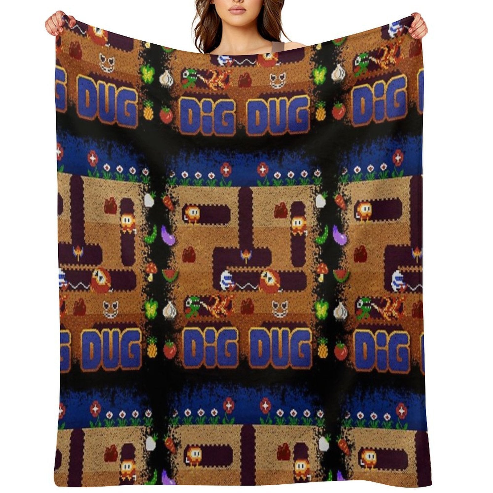 Dug Dig Comfort Throw Blanket