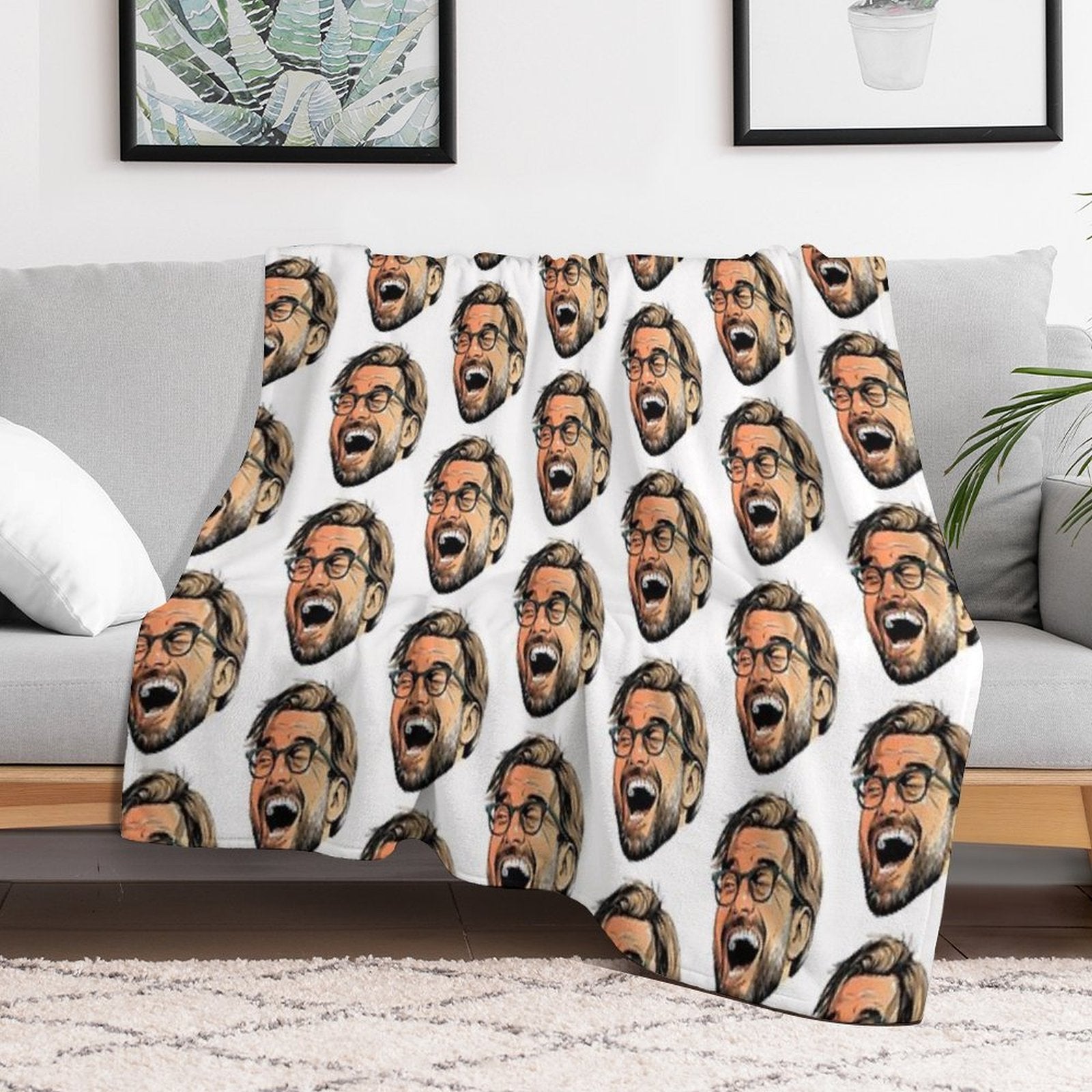 Joyous Klopp Shrink-resistant Throw Blanket