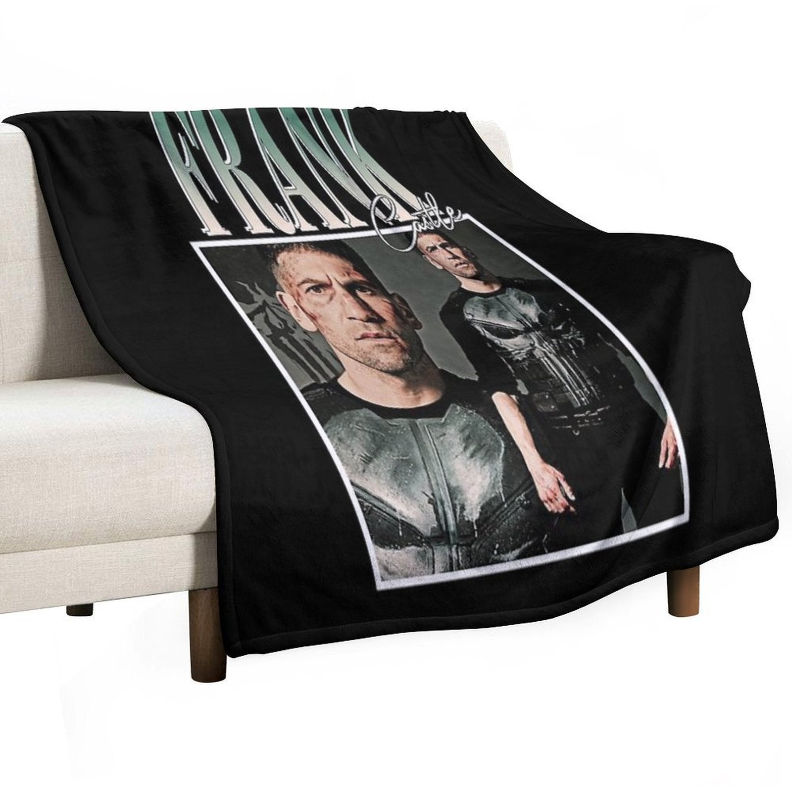 Art Frank Castle Vintage Retro Durable Throw Blanket