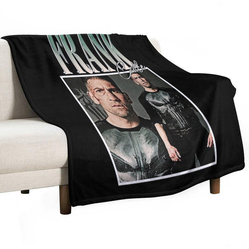 Art Frank Castle Vintage Retro Durable Throw Blanket