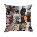 Tom Felton Collage Soft Decorative Cover Throw Pillow