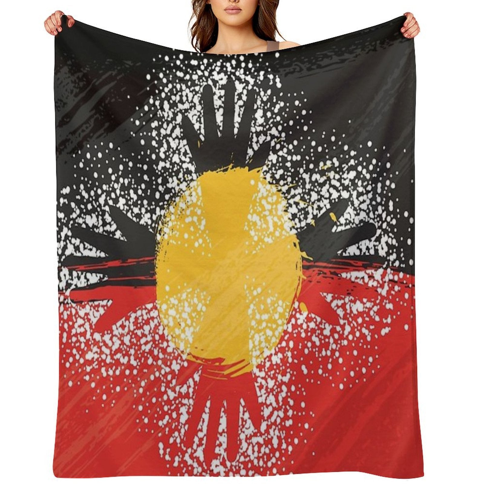 Awesome Aboriginal Art Comfort Throw Blanket