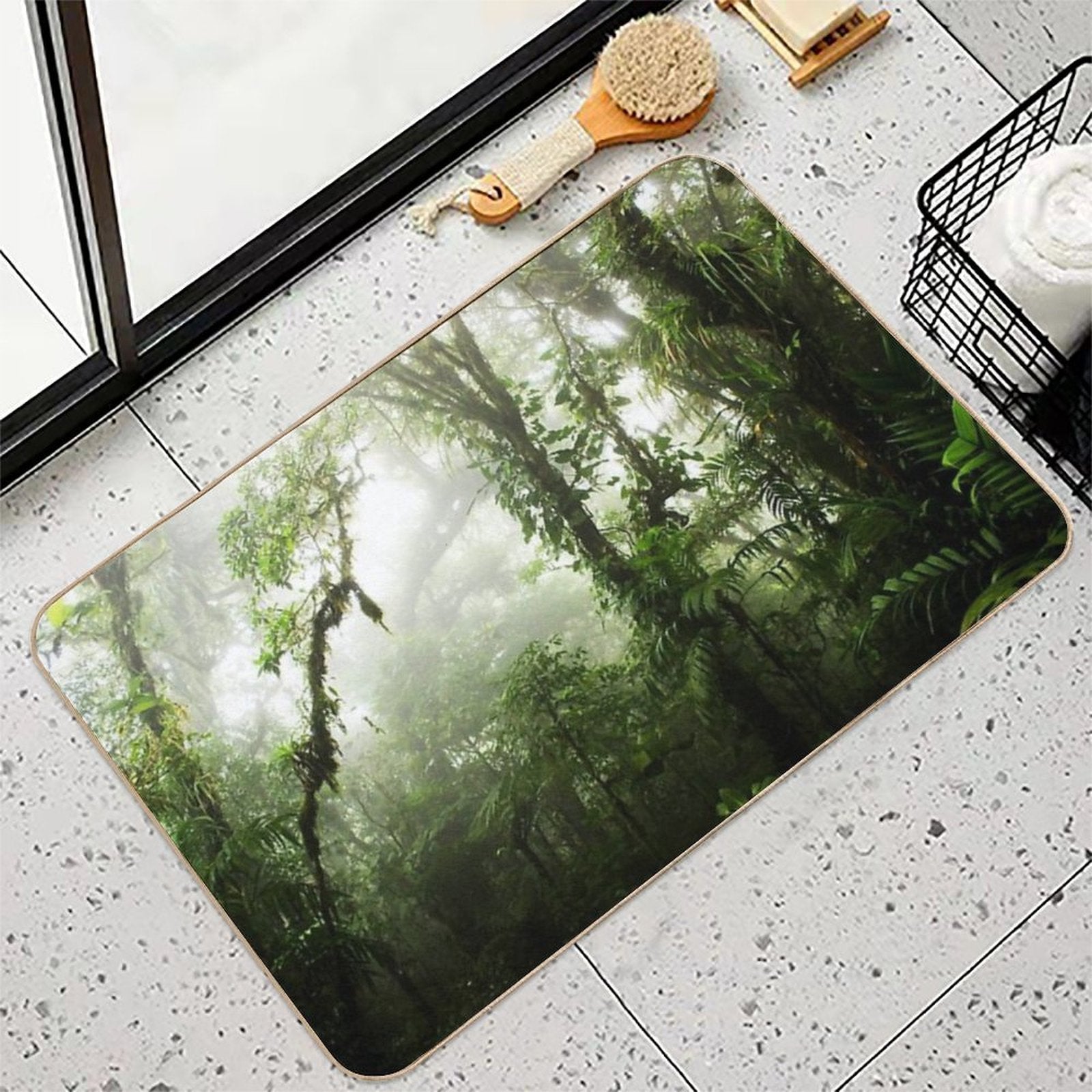 Cloud Forest  Toxin-Free Bath Mat