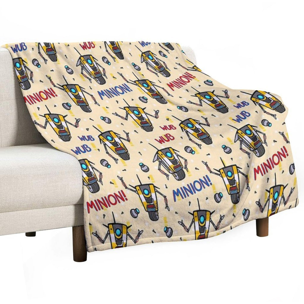 CL4P-TP Pattern Gift-ready Throw Blanket