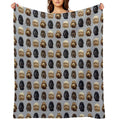 Cockapoo Dog Collection Eco-conscious Throw Blanket
