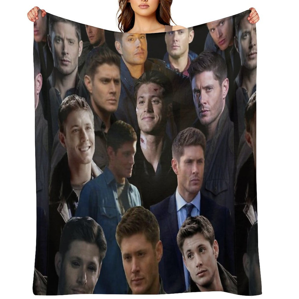 Dean Winchester Collage Multi-functional Throw Blanket