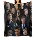 Dean Winchester Collage Multi-functional Throw Blanket