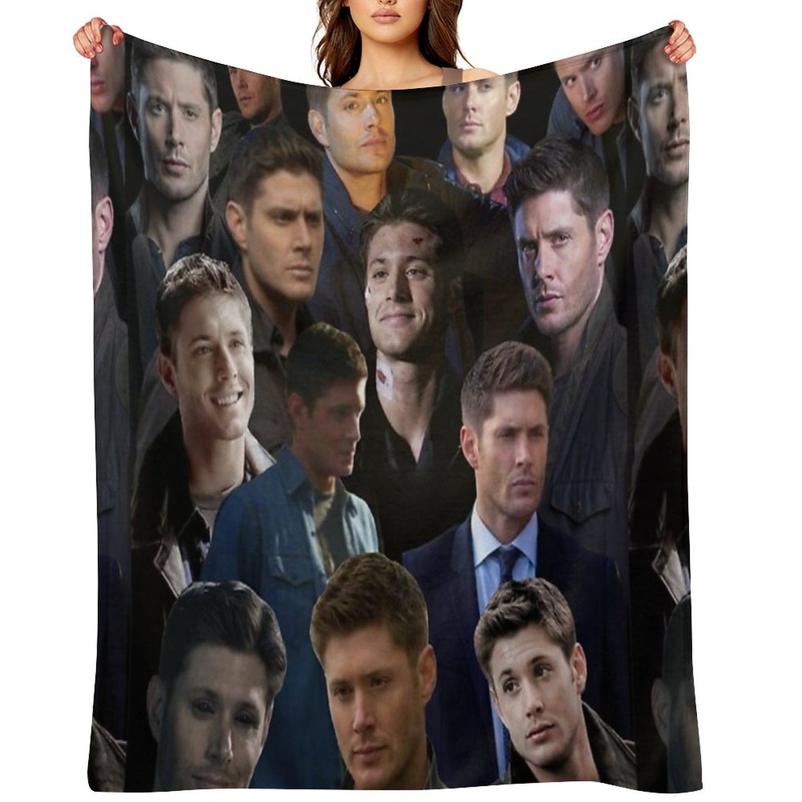 Dean Winchester Collage Multi-functional Throw Blanket