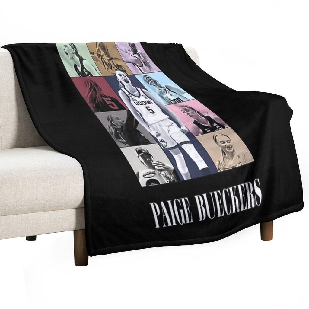 Paige Bueckers Eras Tour Eco-conscious Throw Blanket
