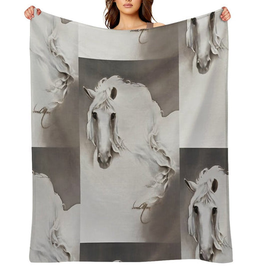 The Queen Anti-pilling Throw Blanket