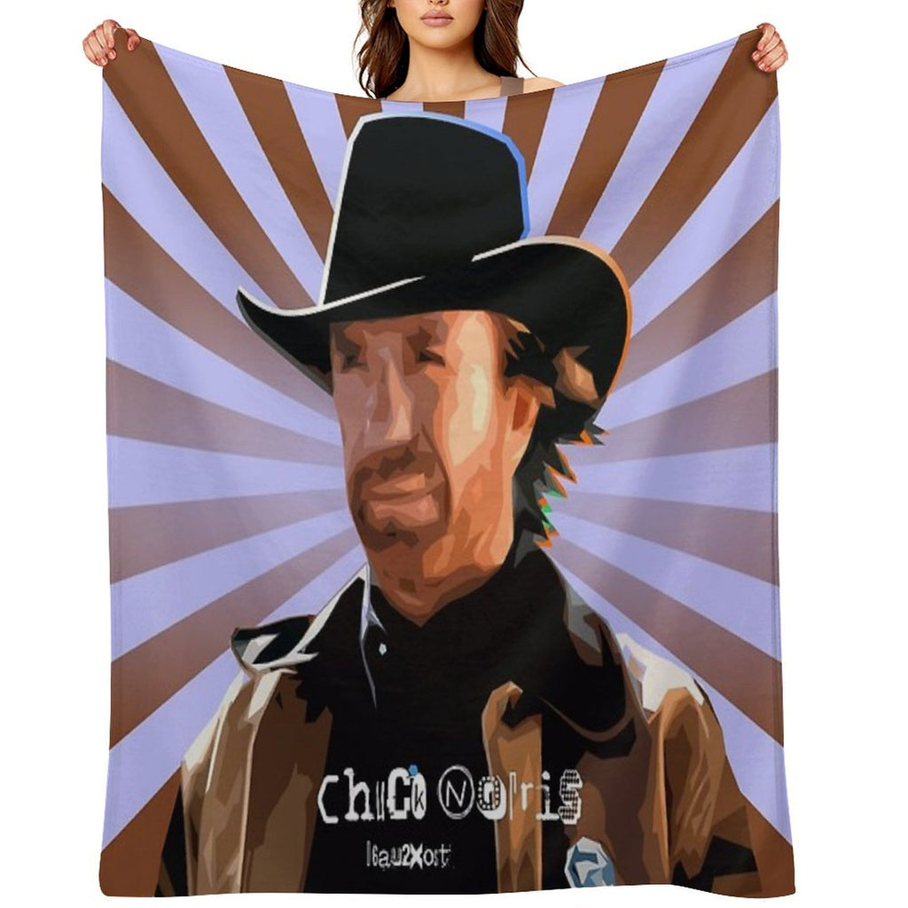 Chuck Norris Multi-functional Throw Blanket