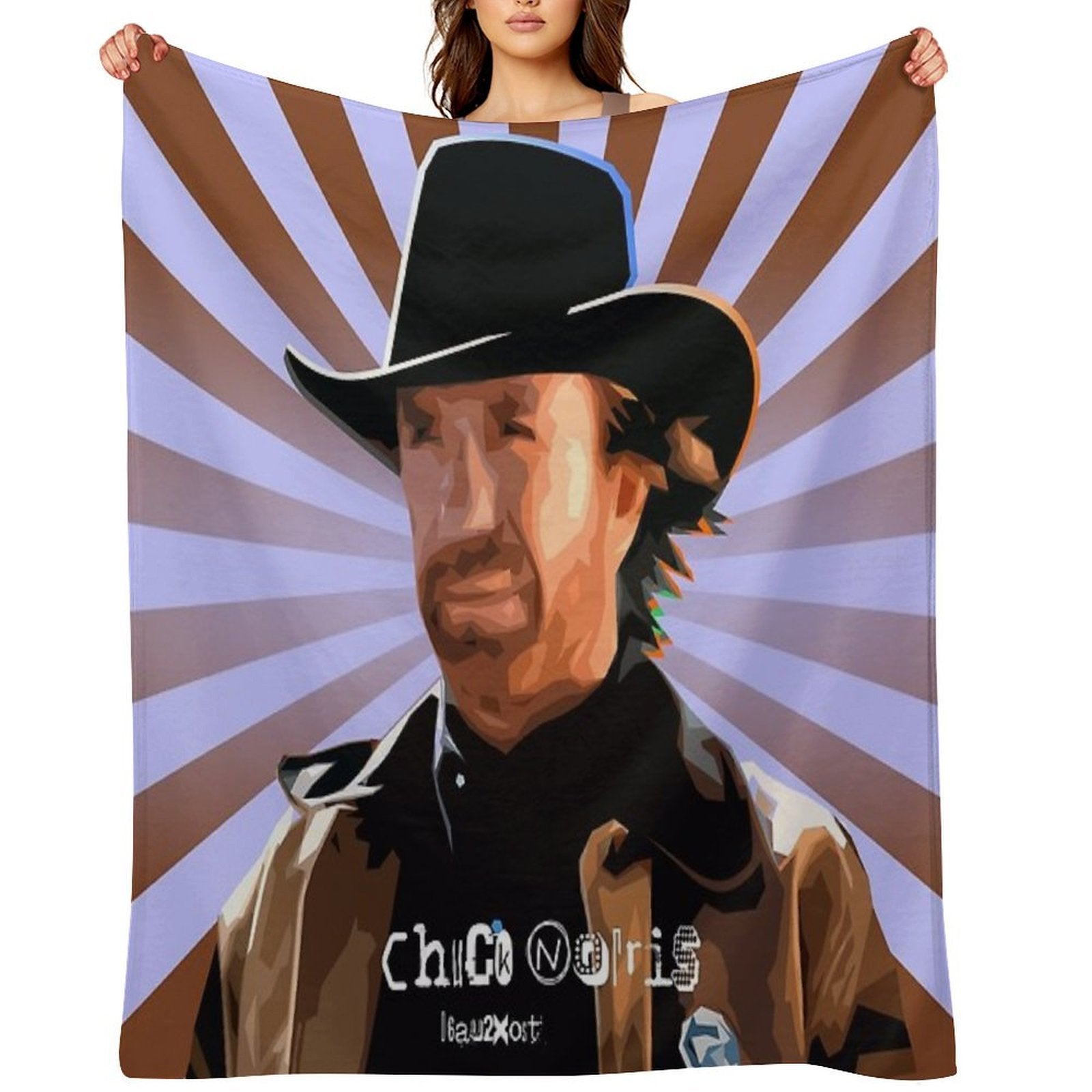 Chuck Norris Multi-functional Throw Blanket
