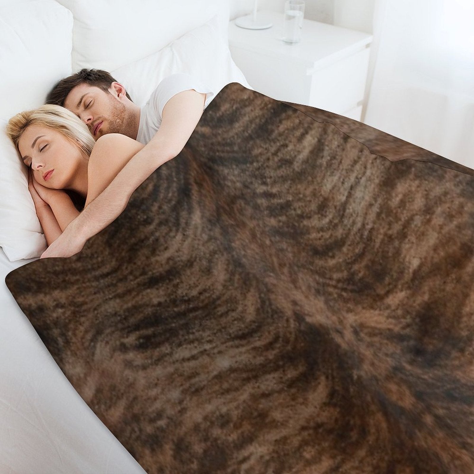 Brindle Wrinkle-free Throw Blanket