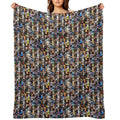 Mixed Movie Montage All-season Throw Blanket