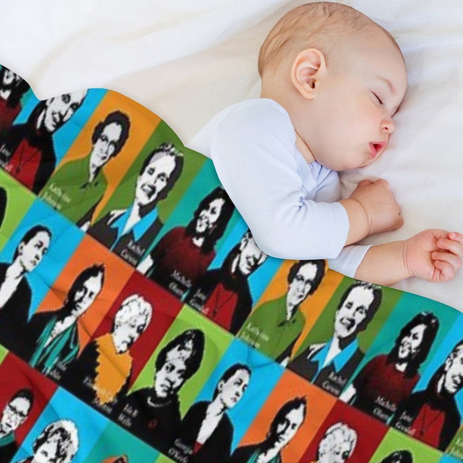 Feminist Icons Anti-pilling Throw Blanket