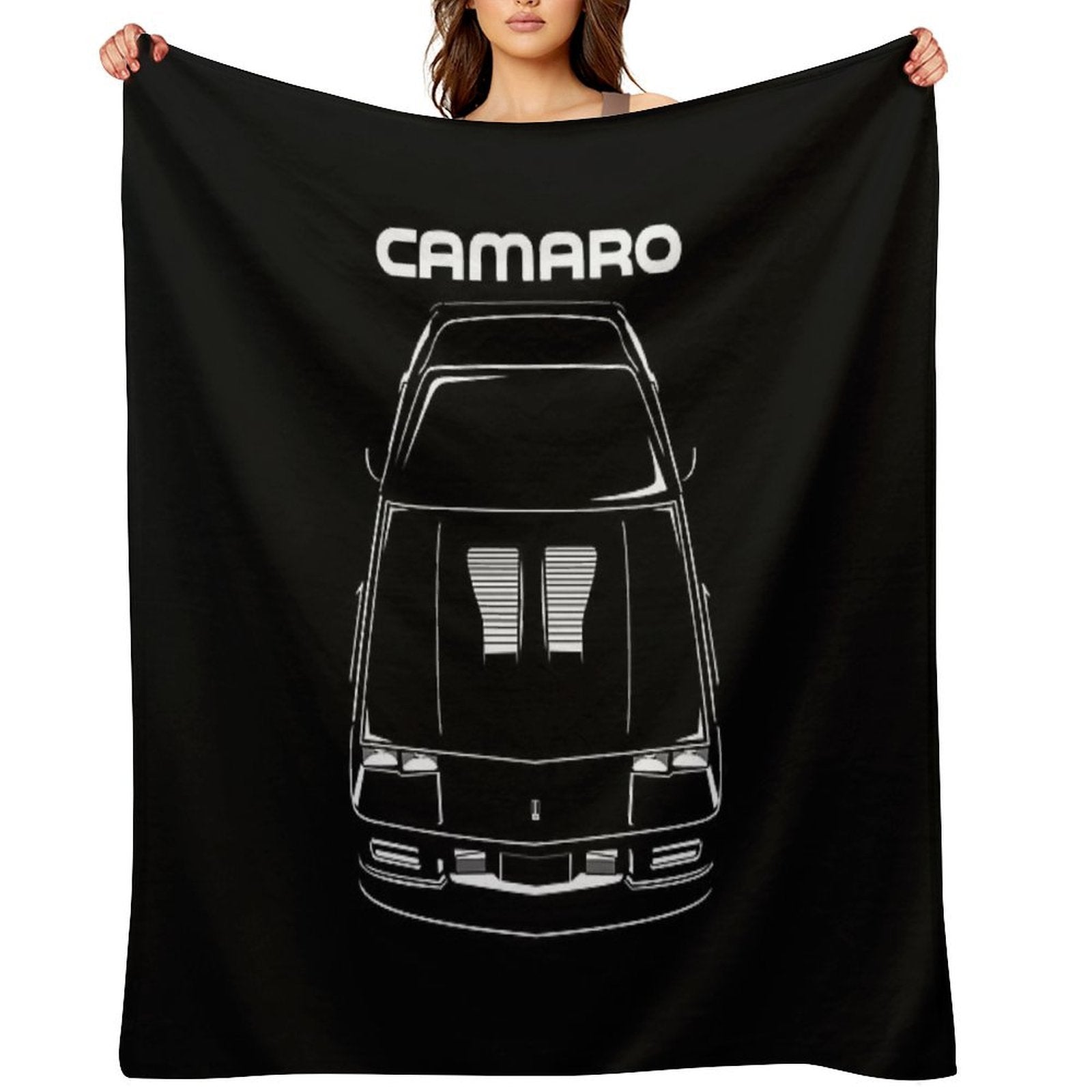 Chevrolet Camaro 3rd Gen 1982-1992 Travel-friendly Throw Blanket
