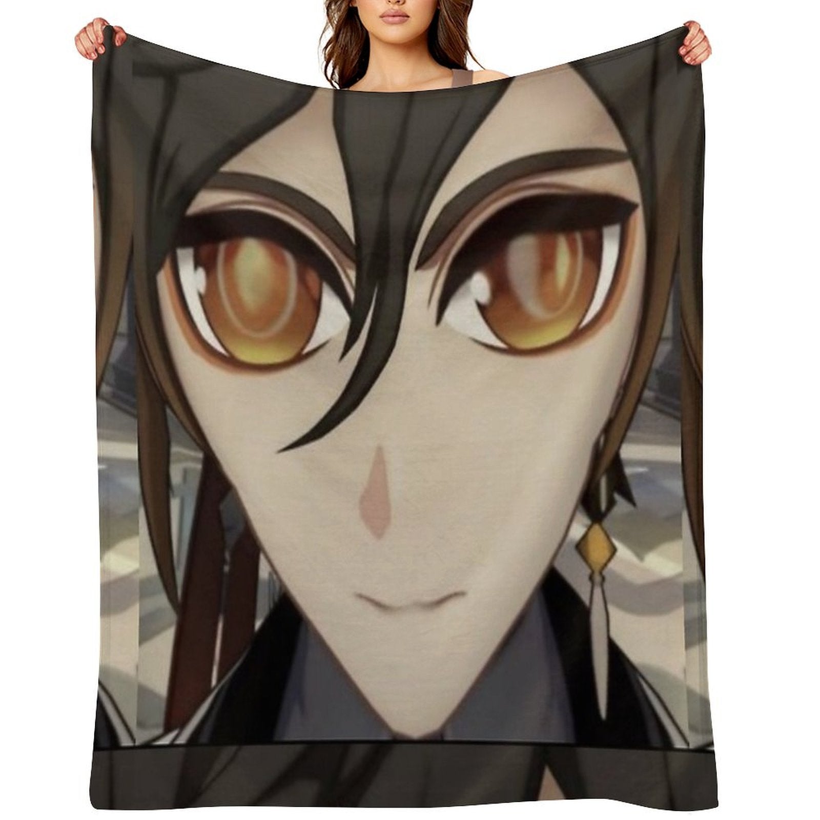 Zhongli - A Testiment to The Arrogance of Man Gift-ready Throw Blanket