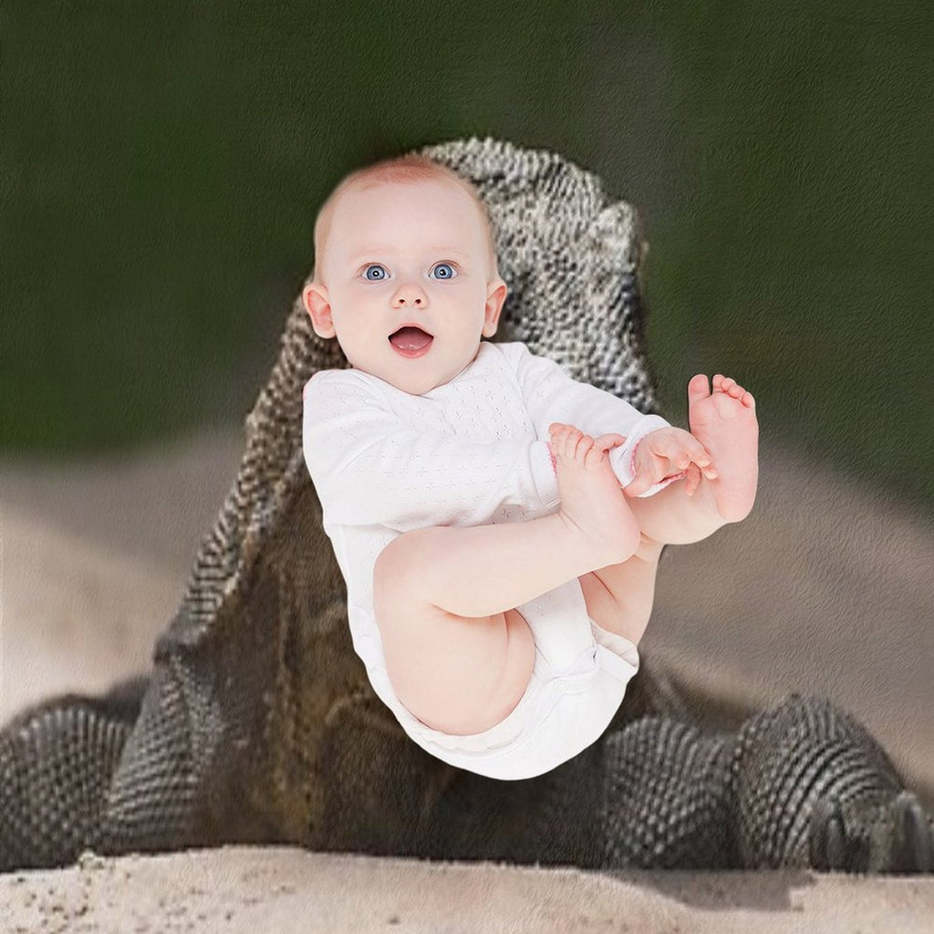 Komodo Monitor Dragon Velvety-soft Throw Blanket