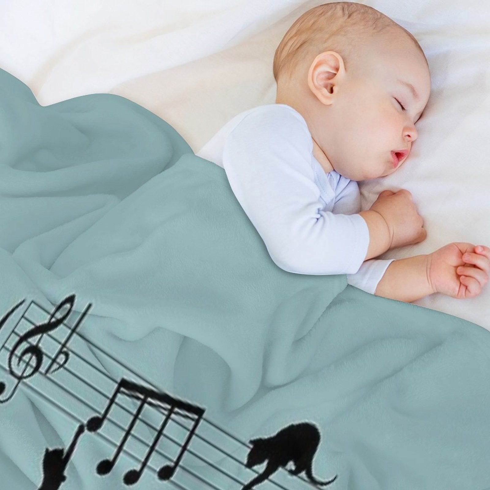 Musical Cats Versatility Throw Blanket