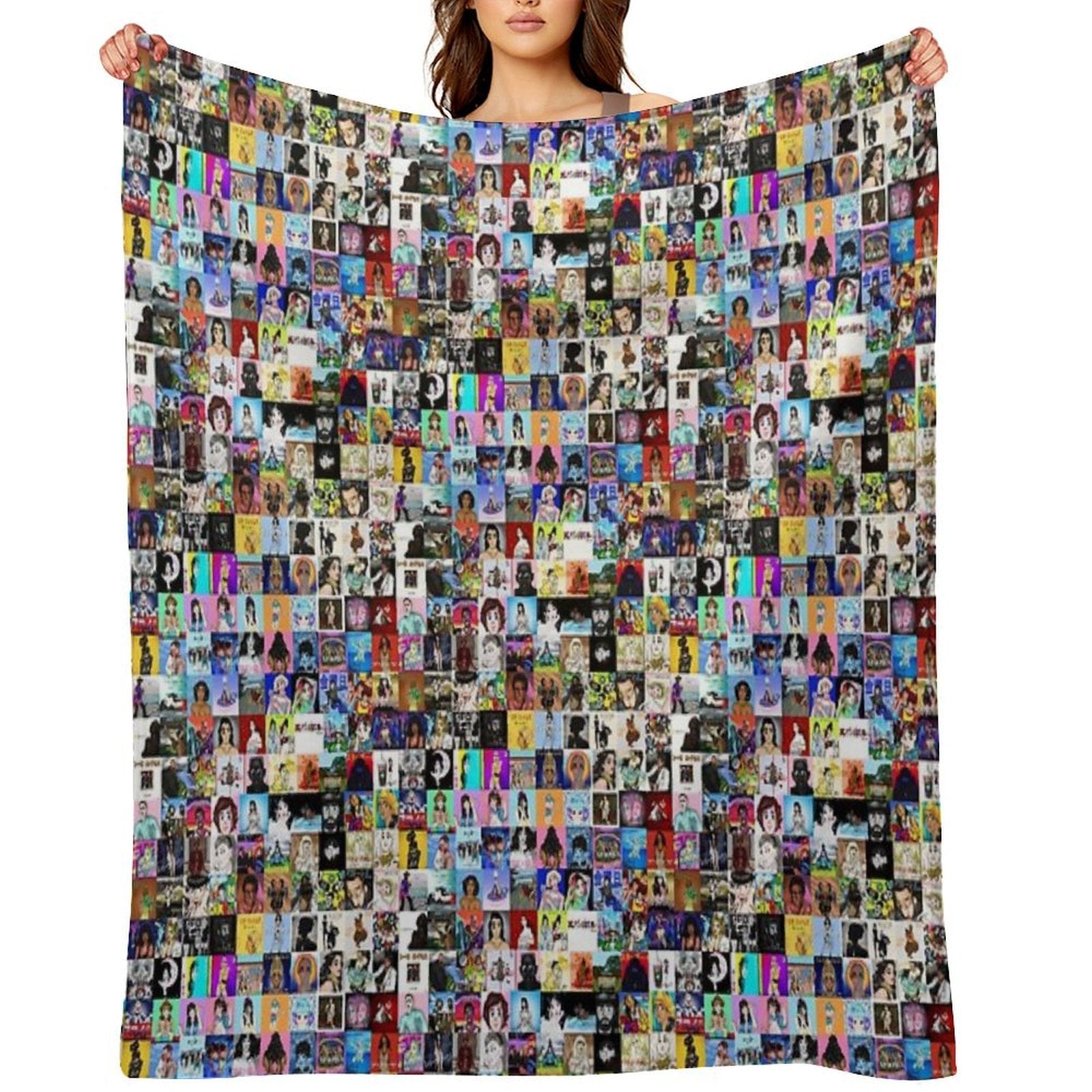 Ultimate Album Collage 2 Premium Throw Blanket