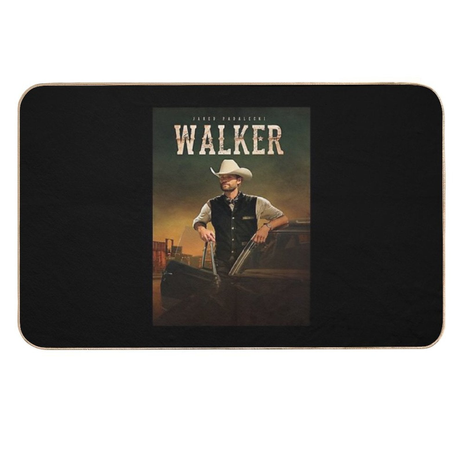 WALKER Jared Padalecki 2  Stain-Proof Bath Mat