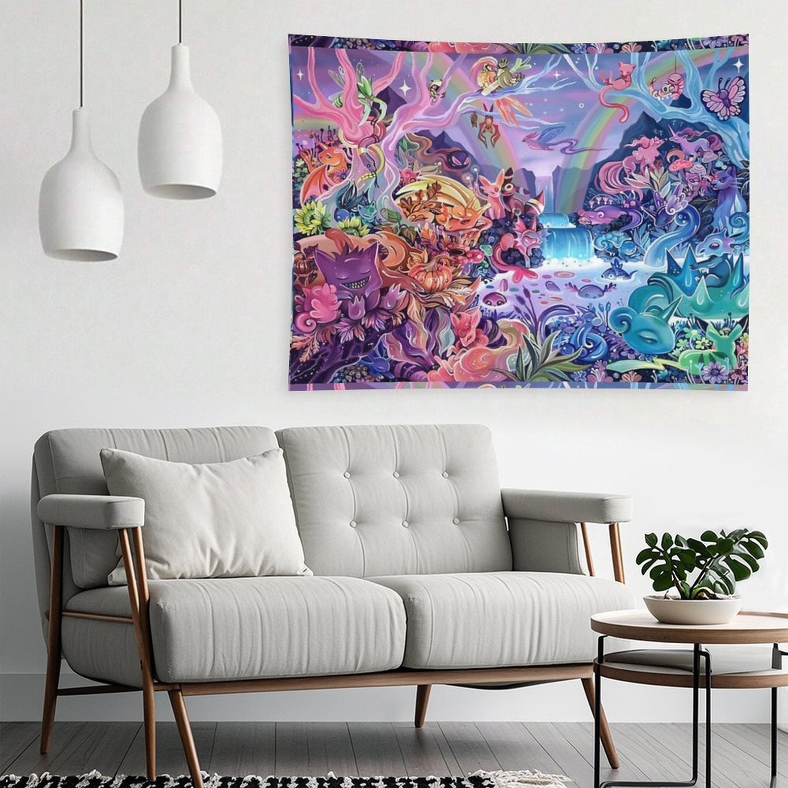 Sleepy River - FullCenter Version Tapestry