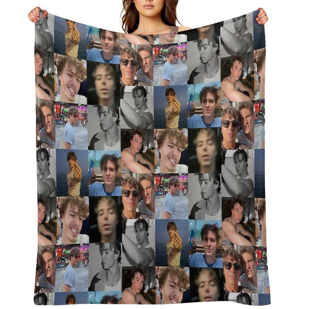 Nicholas Chavez Velvety-soft Throw Blanket